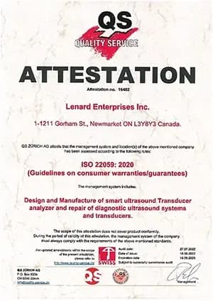 Lenard Healthcare Certificate