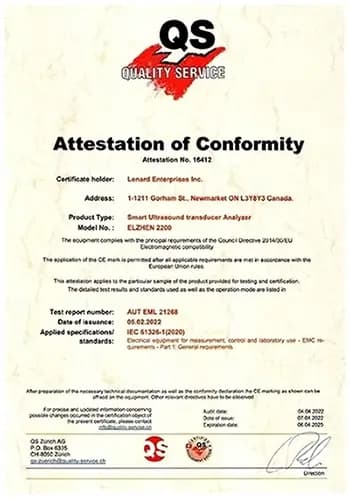Lenard Healthcare Certificate