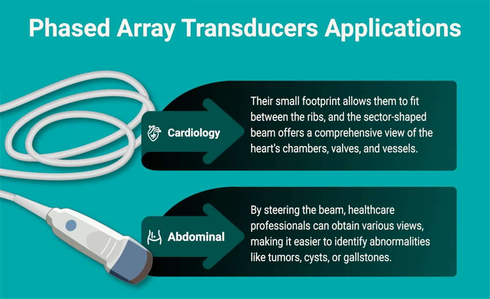 Phased Array Transducers Applications