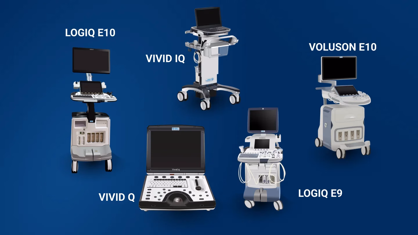 GE HealthCare Ultrasound models