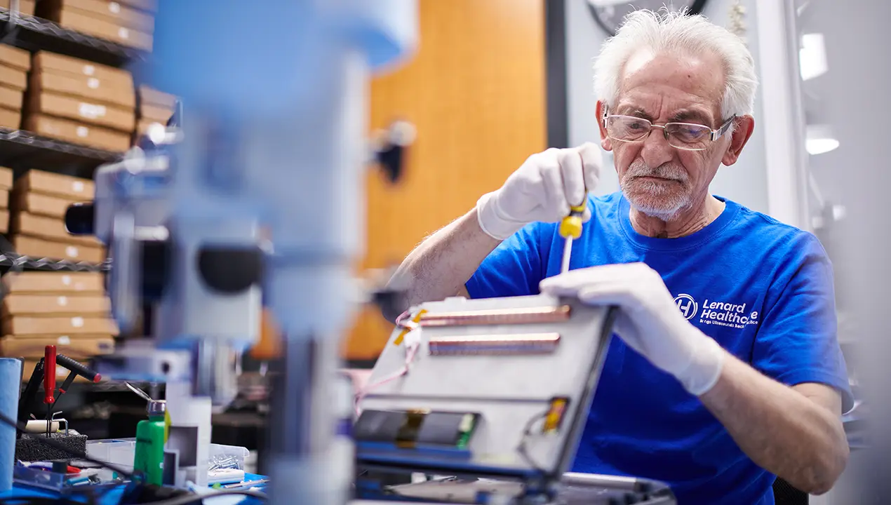 Ultrasound machine repair