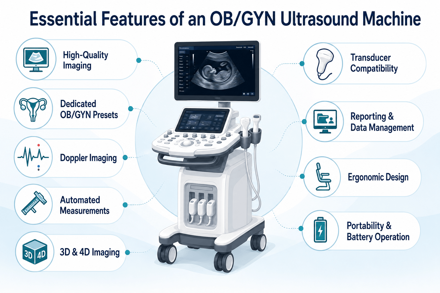 Essential Features of an OB/GYN Ultrasound Machine