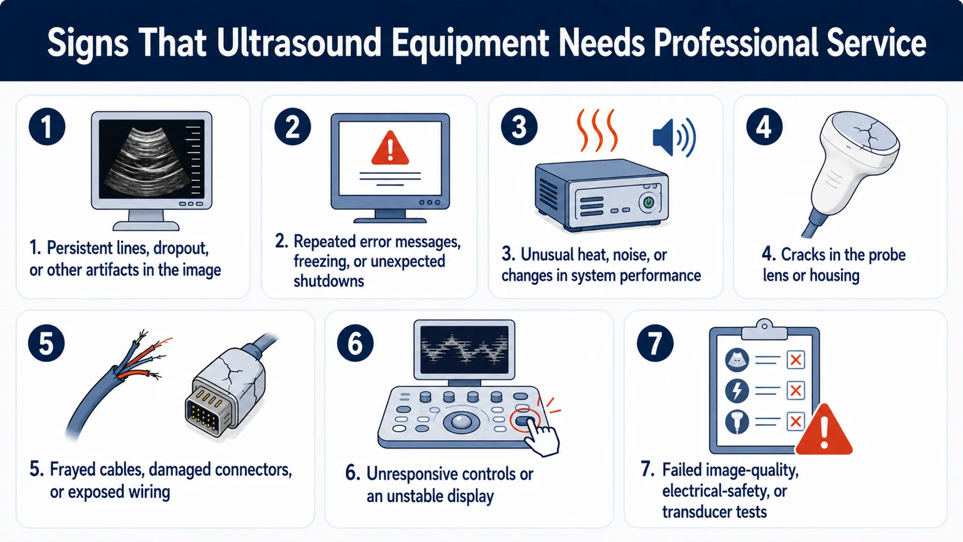 The Most Crucial Signs That Ultrasound Equipment Needs Professional Service