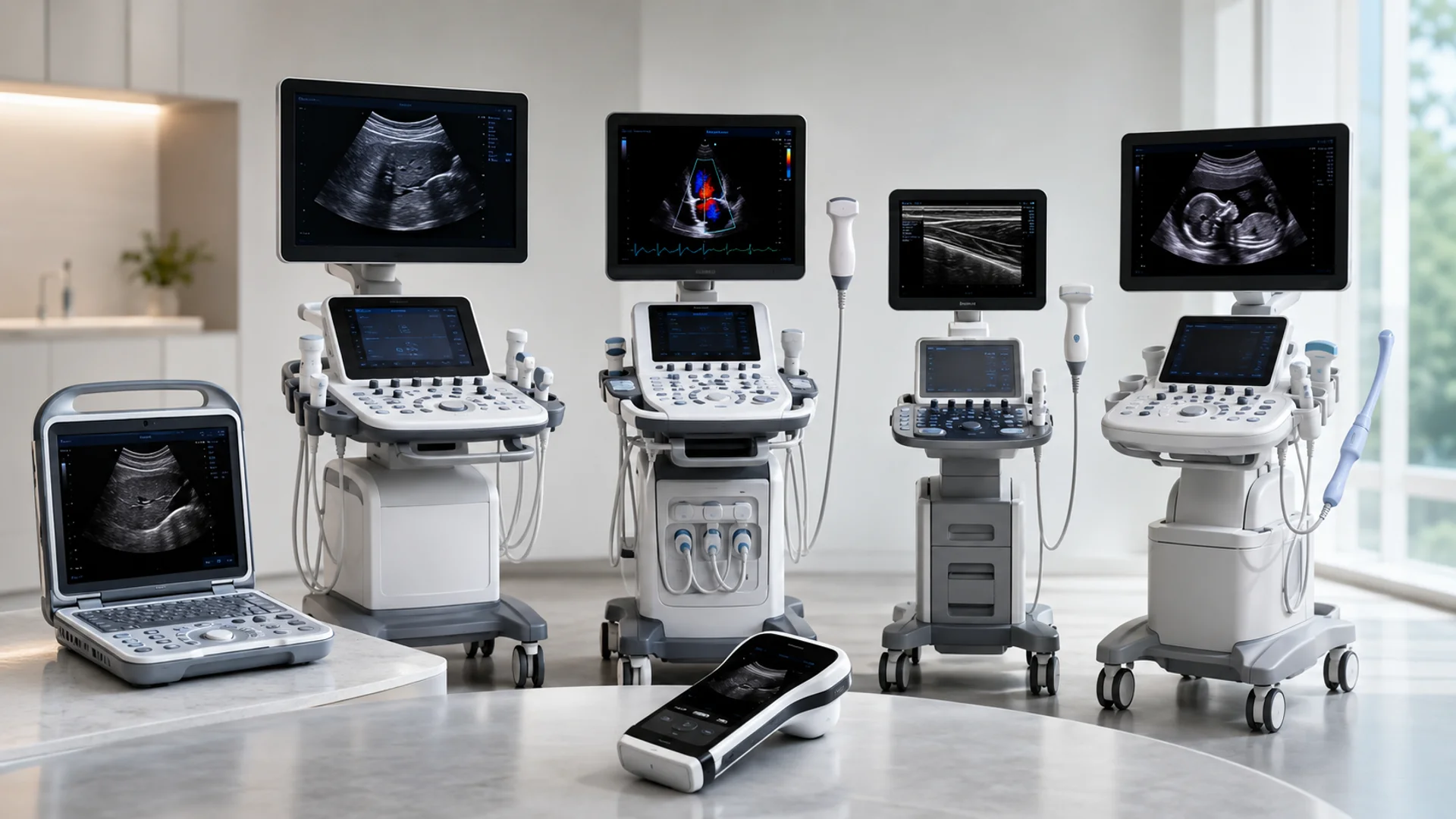 an overview of different types of ultrasound machines
