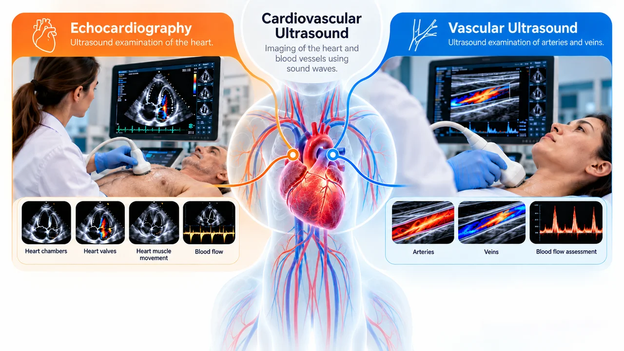 Cardiovascular Ultrasound Examination in Cardiology